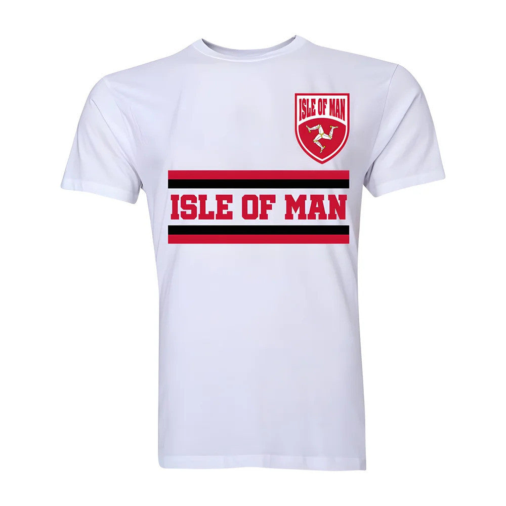 Isle Of Man Core Football Country T-Shirt (White)_1
