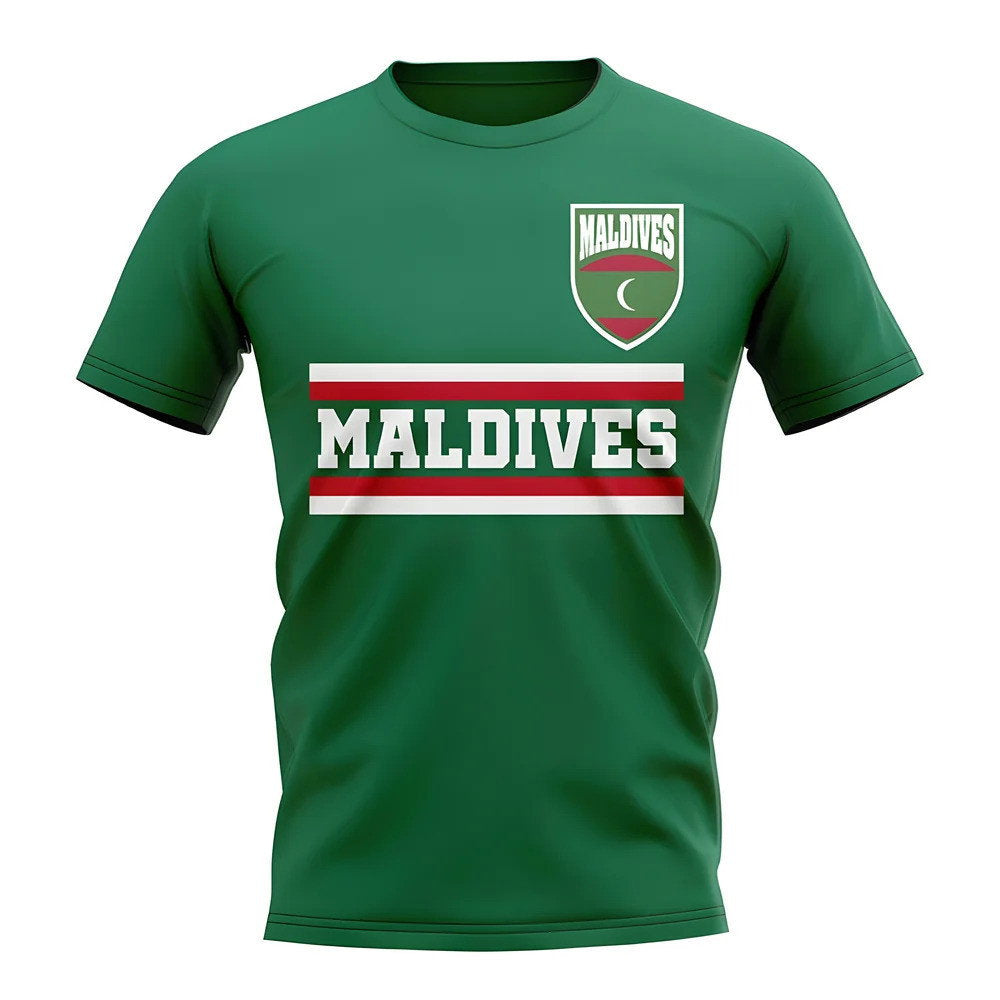 Maldives Core Football Country T-Shirt (Green)_1