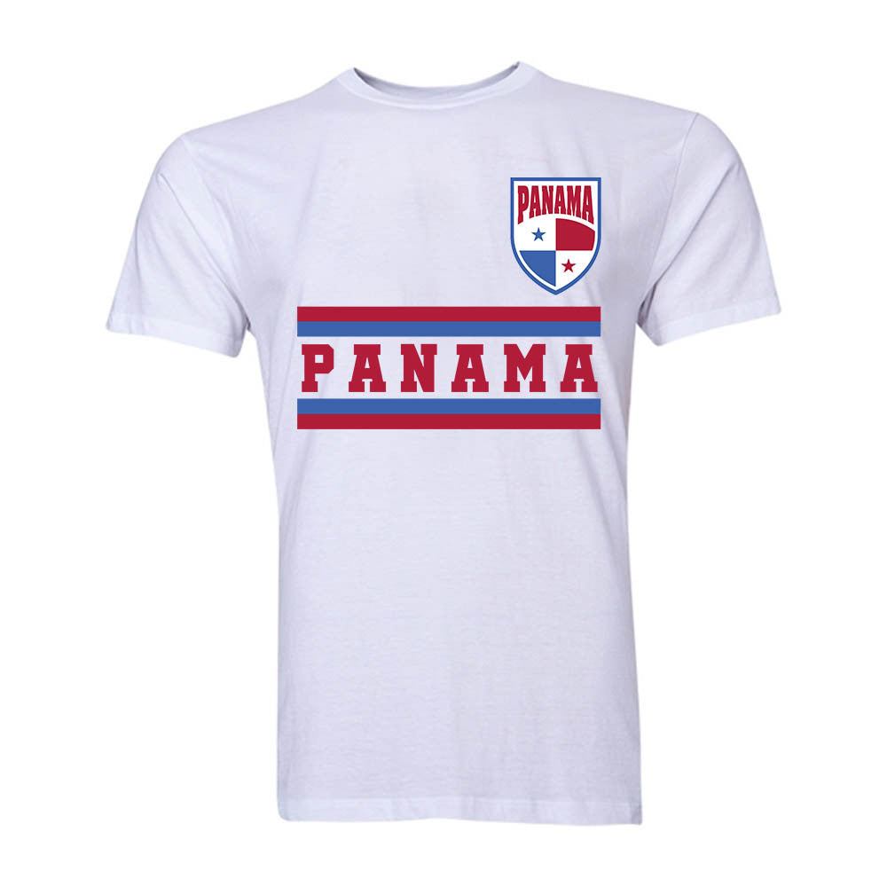 Panama Core Football Country T-Shirt (White)_1