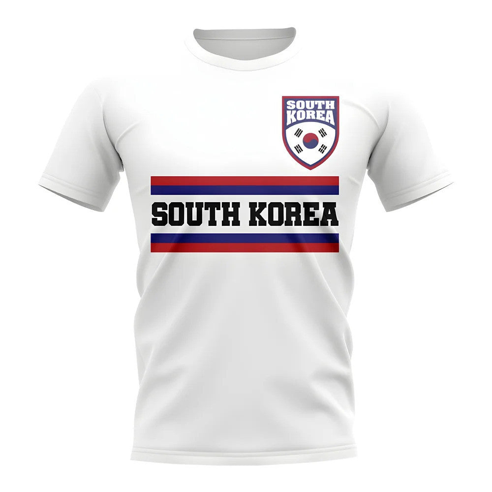 South Korea Core Football Country T-Shirt (White)_1