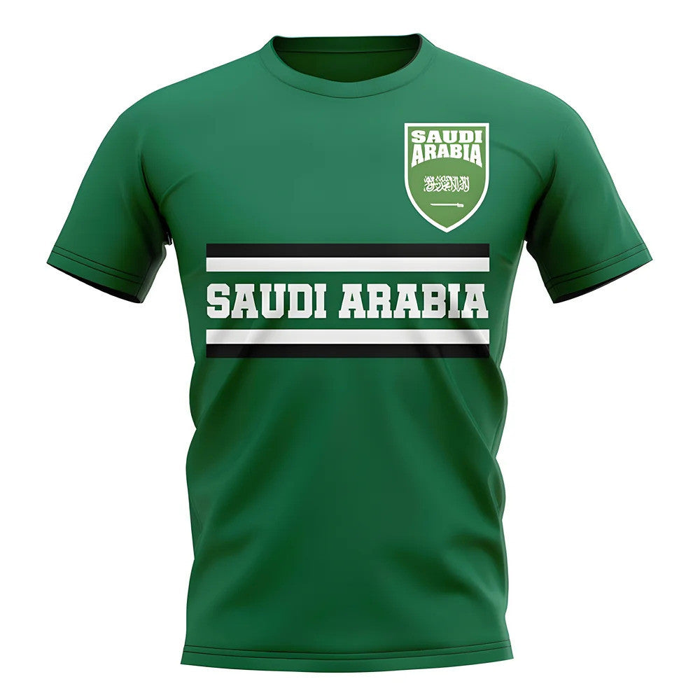 Saudi Arabia Core Football Country T-Shirt (Green)_1