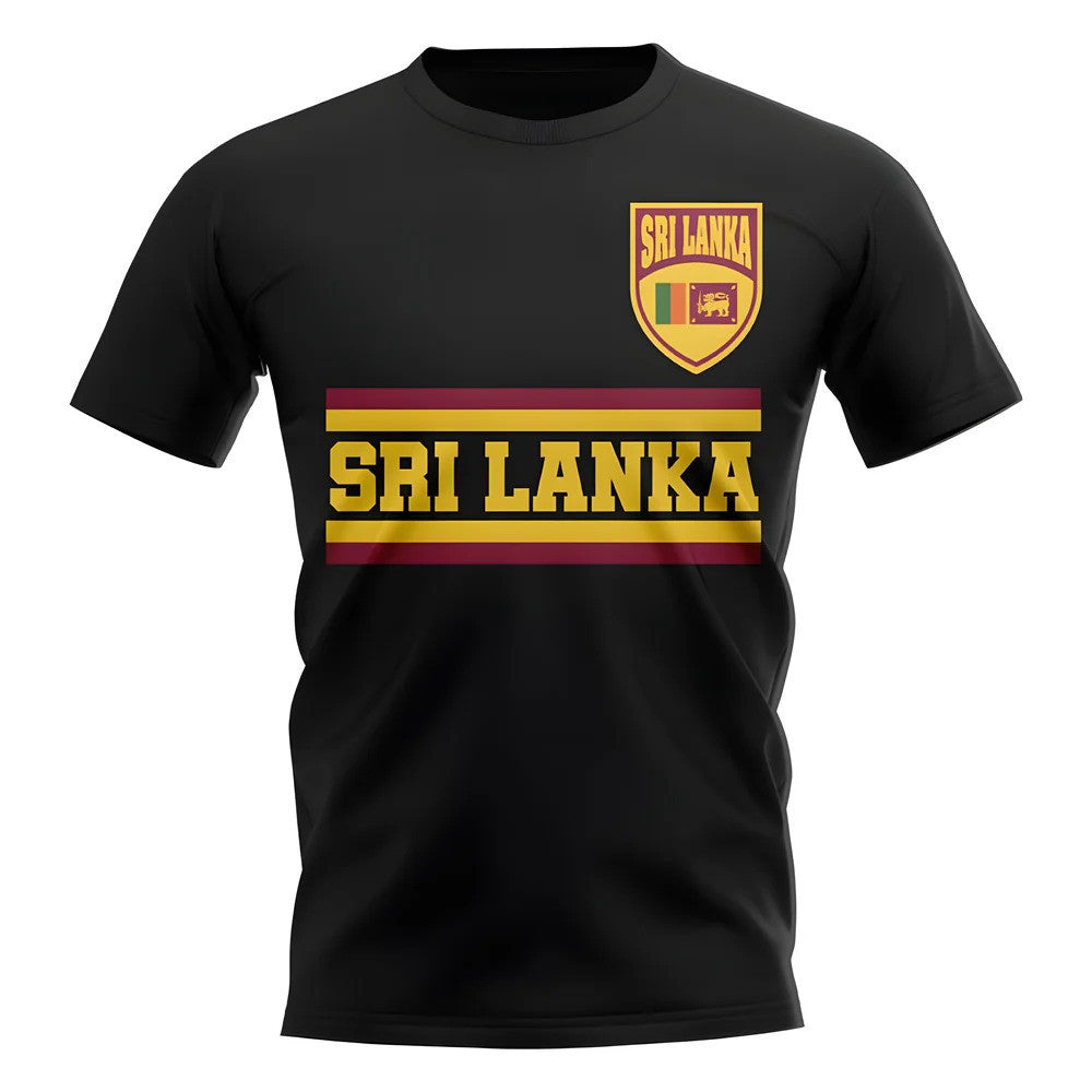 Sri Lanka Core Football Country T-Shirt (Black)_0