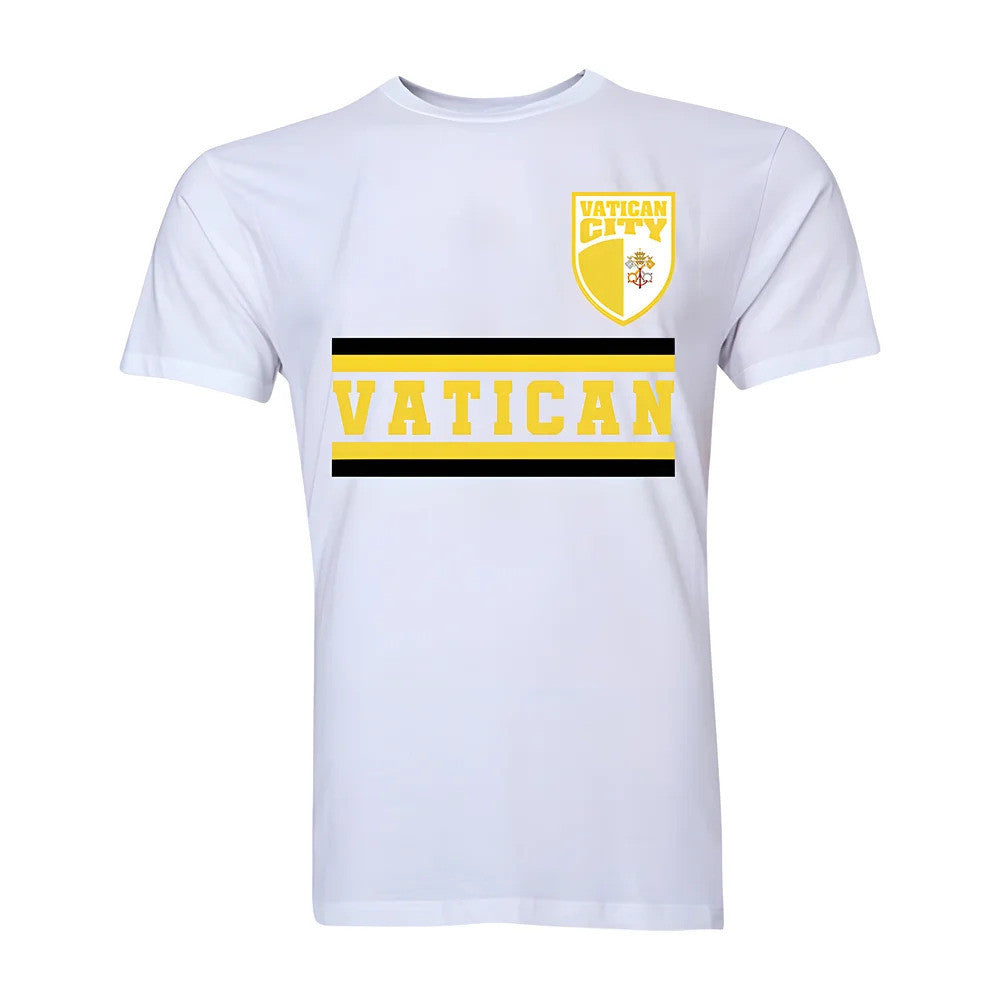 Vatican City Core Football Country T-Shirt (White)_1