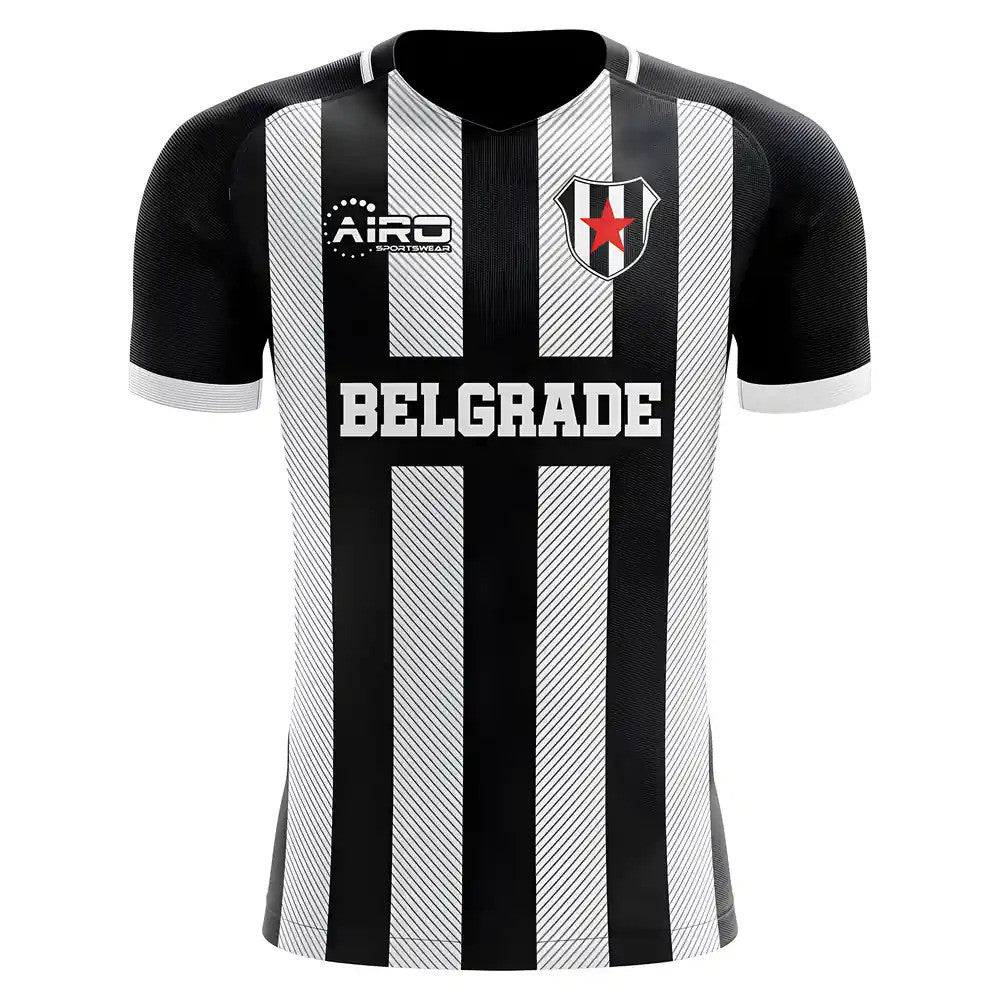 2025-2026 Partizan Belgrade Home Concept Football Shirt - Kids_0