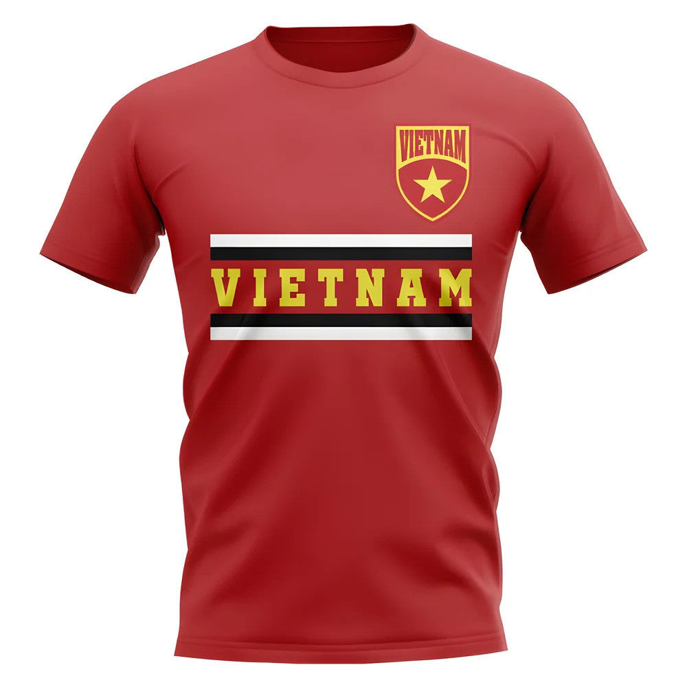 Vietnam Core Football Country T-Shirt (Red)_0