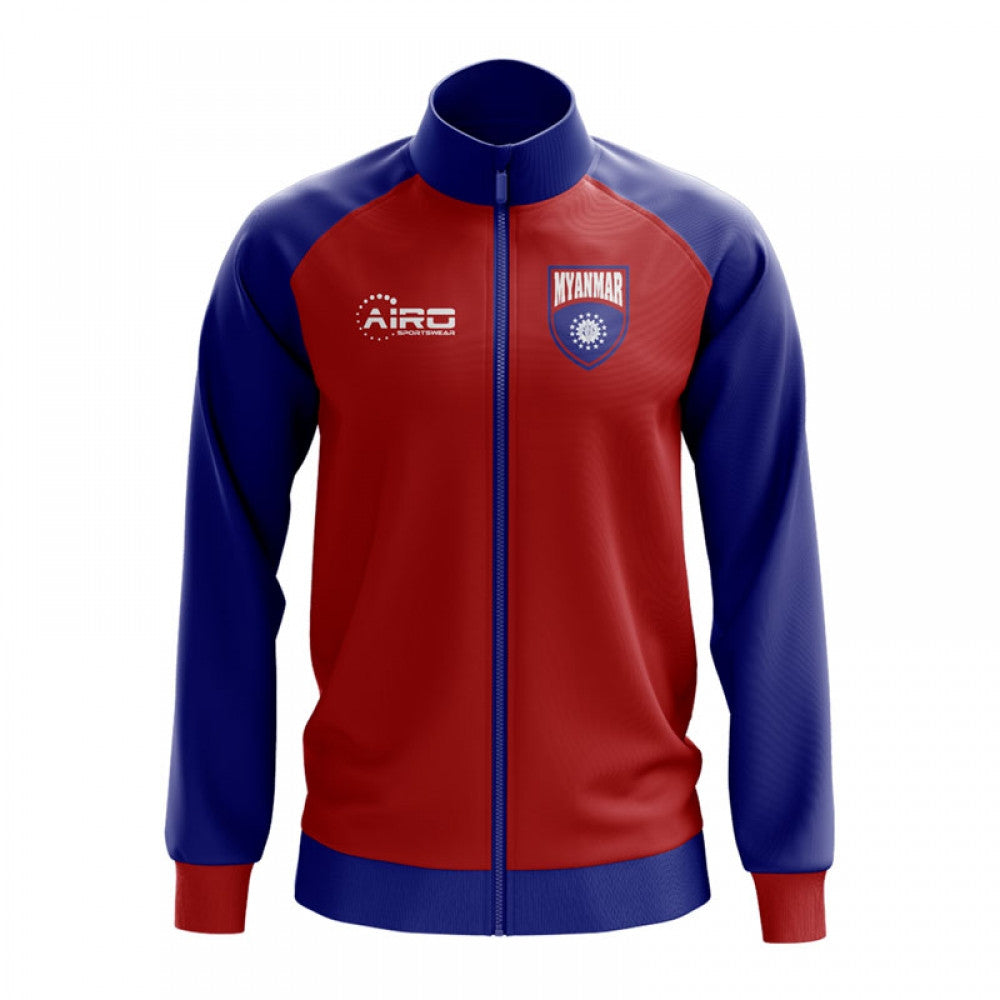 Myanmar Concept Football Track Jacket (Red)_0