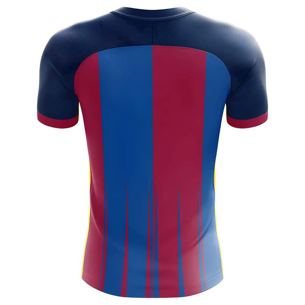 2018-2019 Barcelona Fans Culture Home Concept Shirt - Kids (Long Sleeve)_1