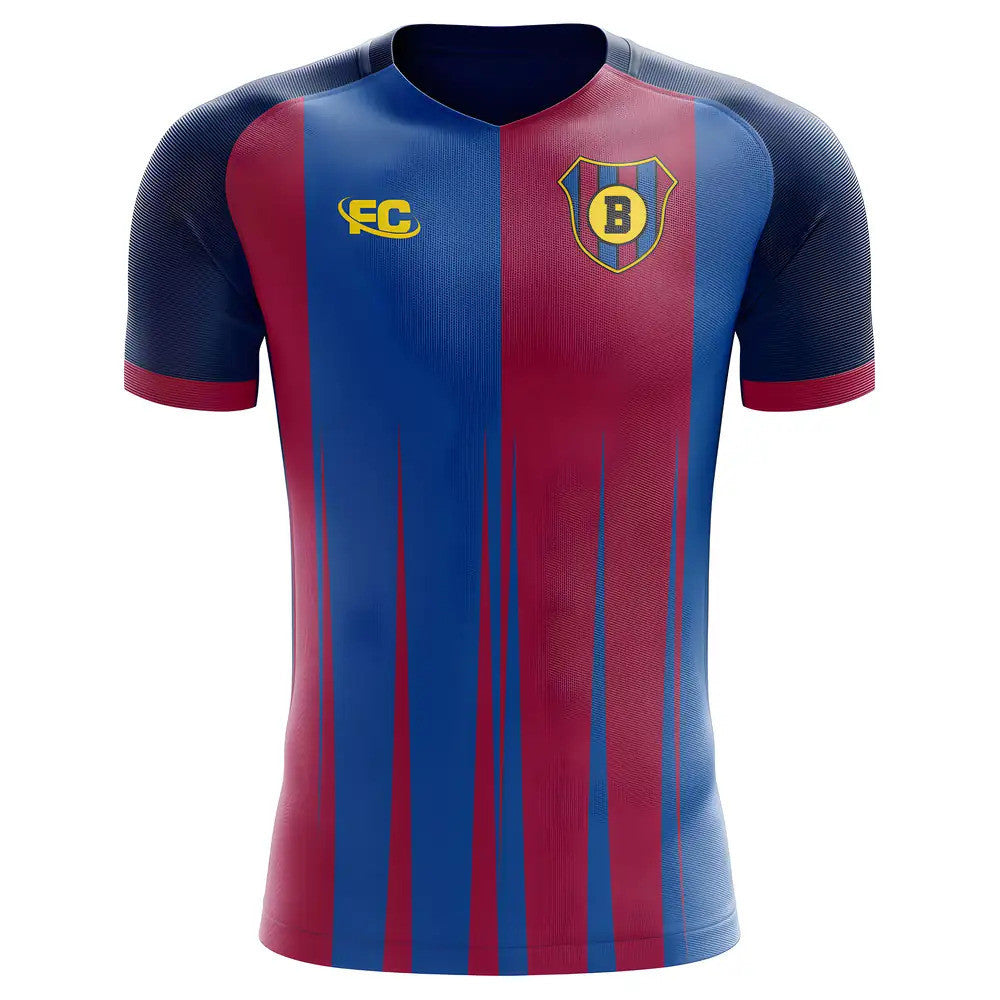 2018-2019 Barcelona Fans Culture Home Concept Shirt - Adult Long Sleeve_0