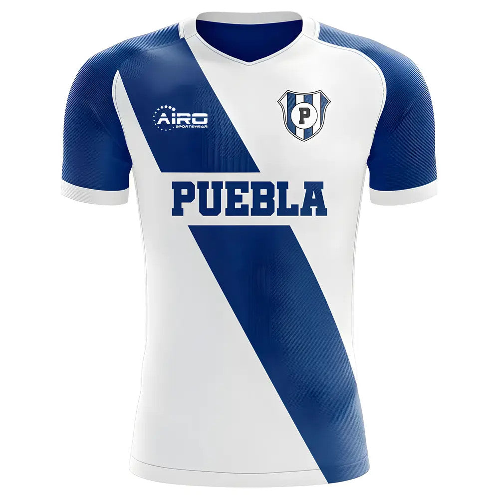 2025-2026 Puebla Home Concept Football Shirt - Kids_0