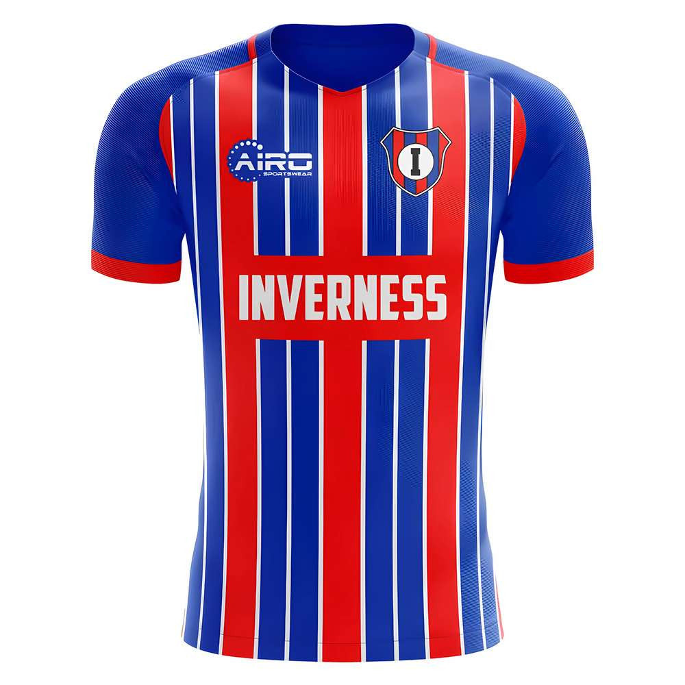 2025-2026 Inverness Home Concept Football Shirt - Kids (Long Sleeve)_0