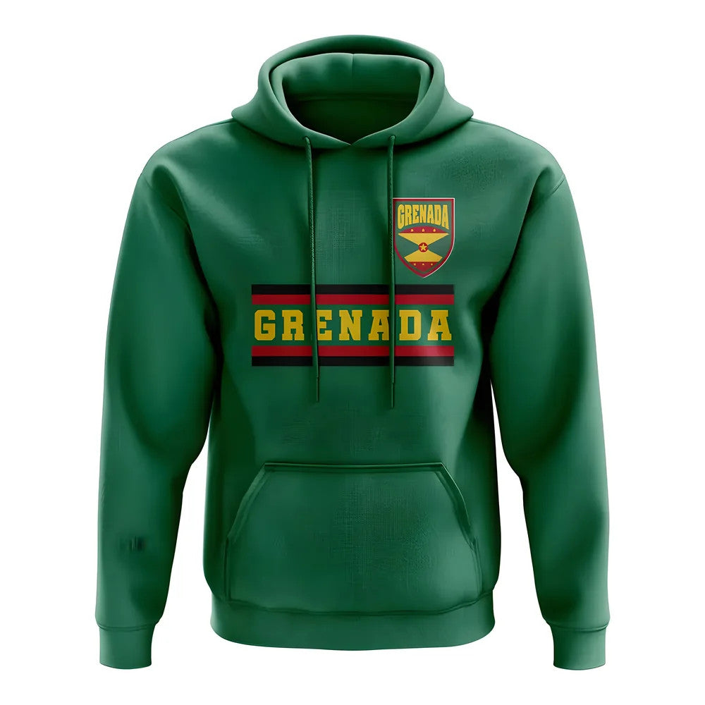 Grenada Core Football Country Hoody (Green)_1
