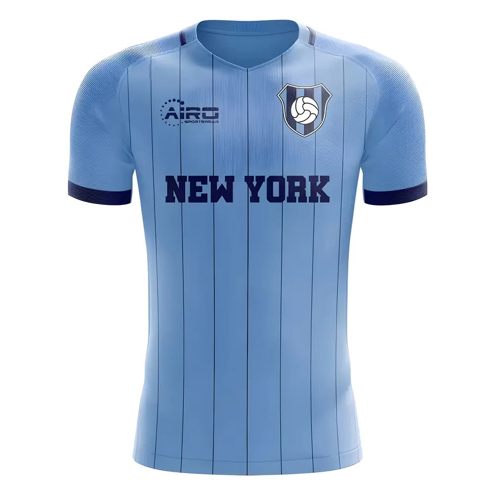 2025-2026 New York City Home Concept Football Shirt - Kids_0