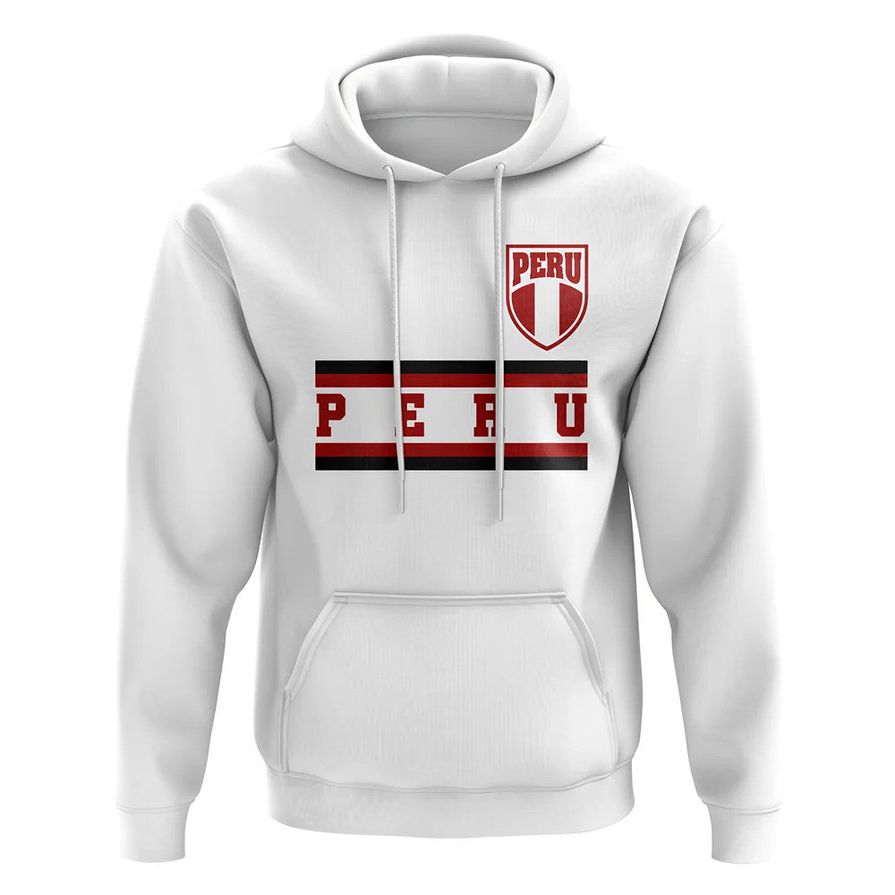 Peru Core Football Country Hoody (White)_0