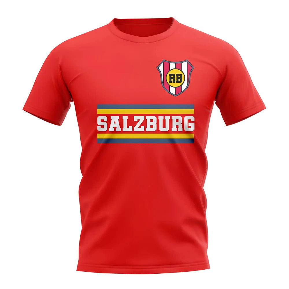 Rb Salzburg Core Football Club T-Shirt (Red)_0