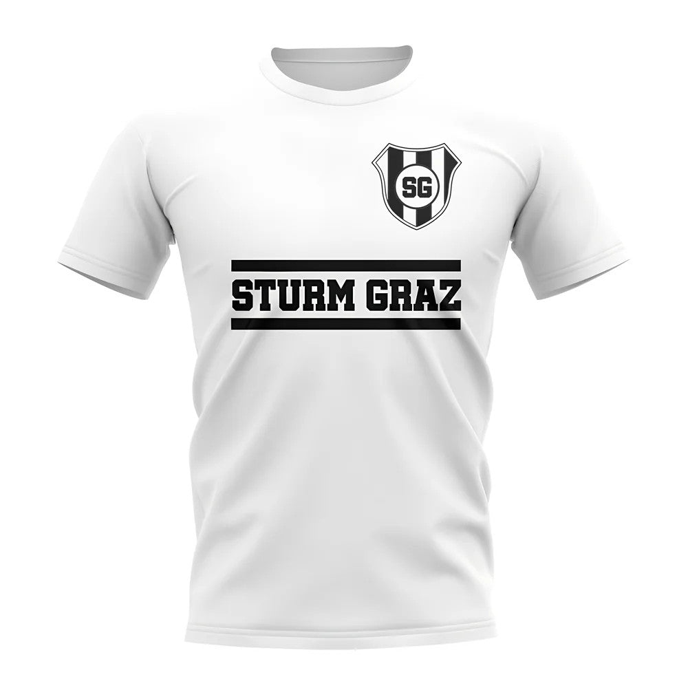 Sturm Graz Core Football Club T-Shirt (White)_0