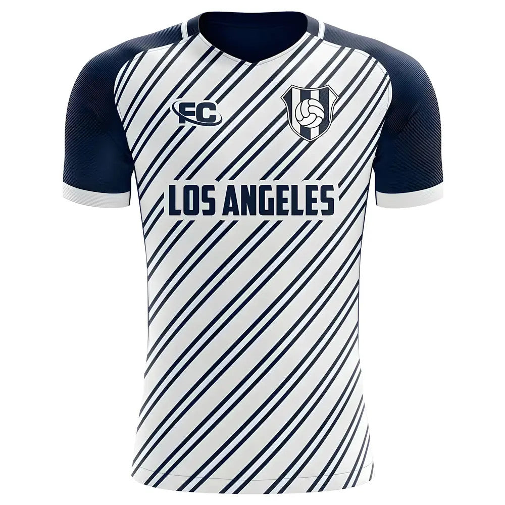 2025-2026 LA Los Angeles Home Concept Football Shirt - Kids (Long Sleeve)_0