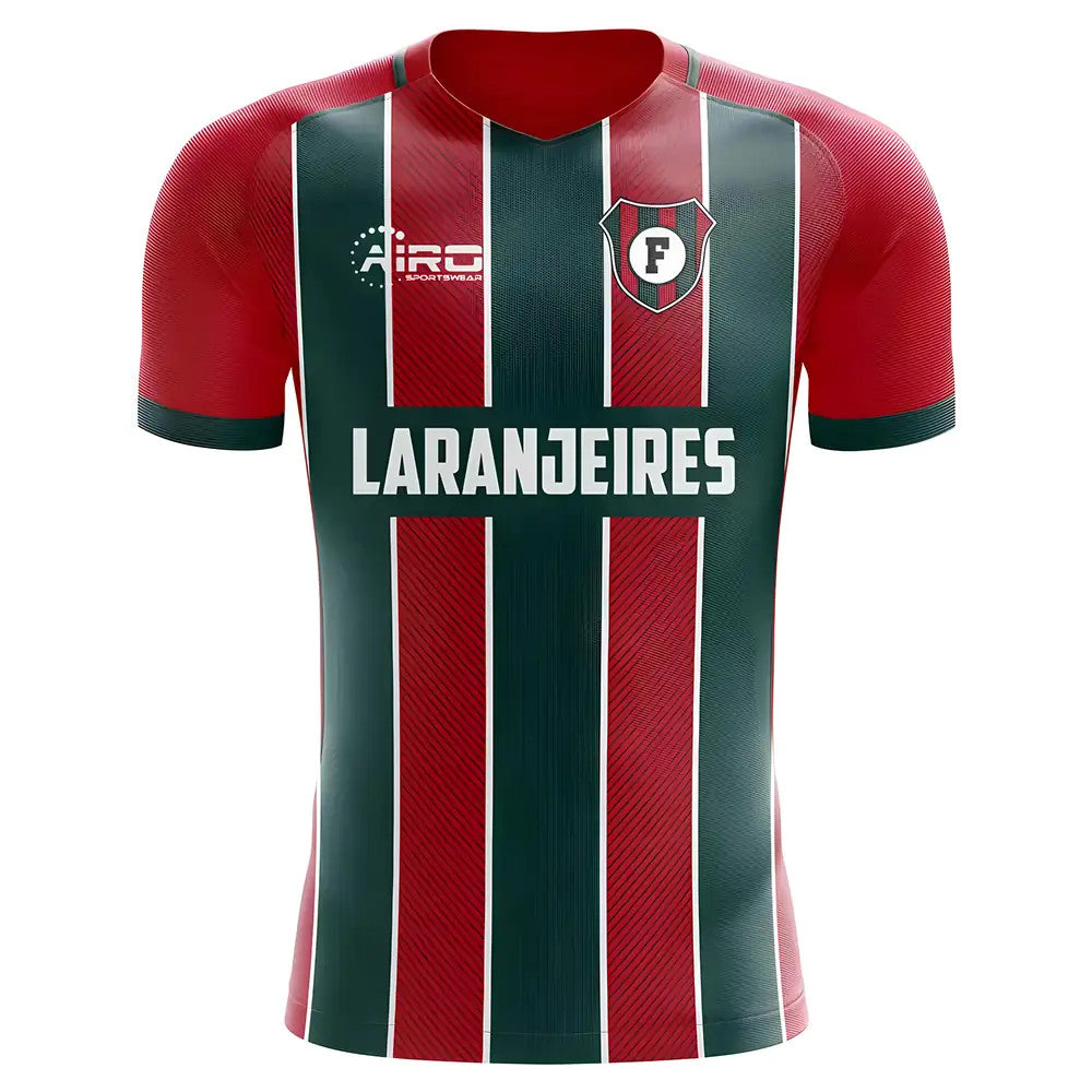 2025-2026 Fluminense Home Concept Football Shirt - Kids (Long Sleeve)_0