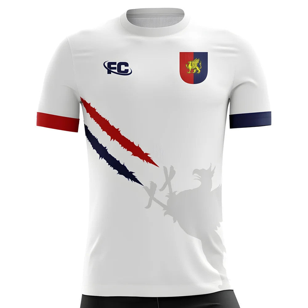 2018-2019 Genoa Fans Culture Away Concept Shirt - Womens_0