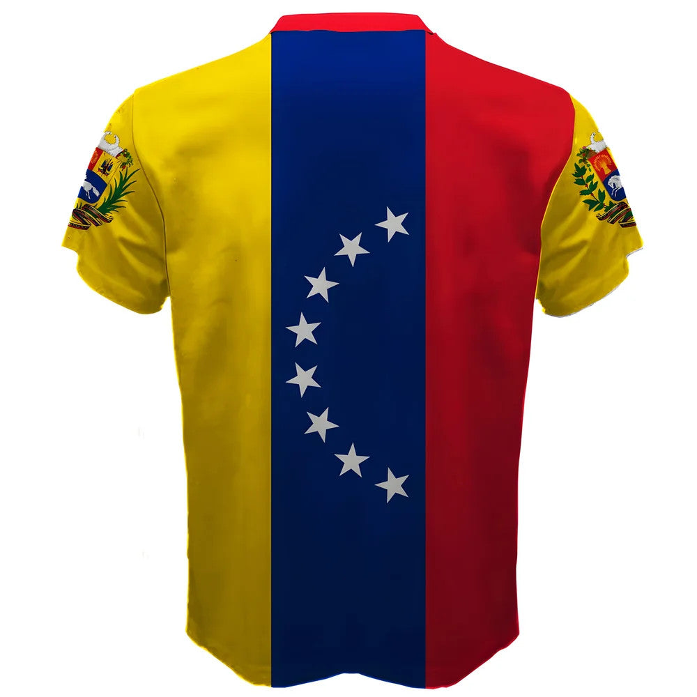Venezuela Coat of Arms Sublimated Sports Jersey - Kids_1