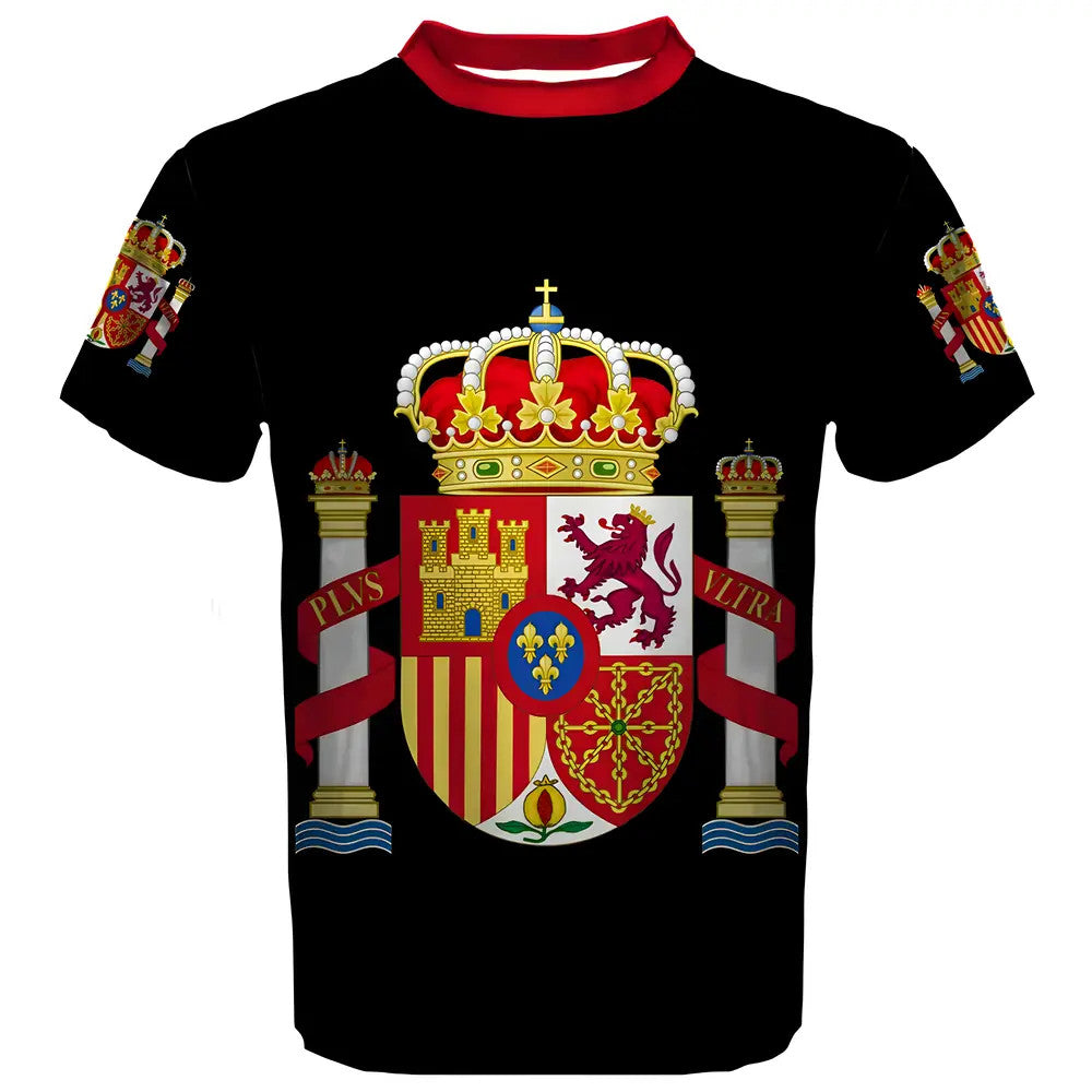Spain Coat of Arms Sublimated Sports Jersey_0
