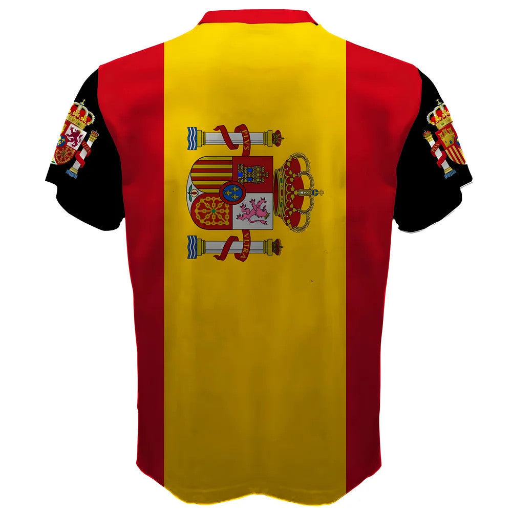 Spain Coat of Arms Sublimated Sports Jersey_1