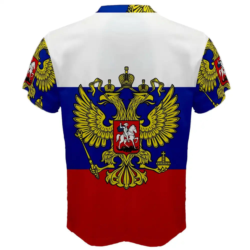 Russian Federation Coat of Arms Sublimated Sports Jersey - Kids_1