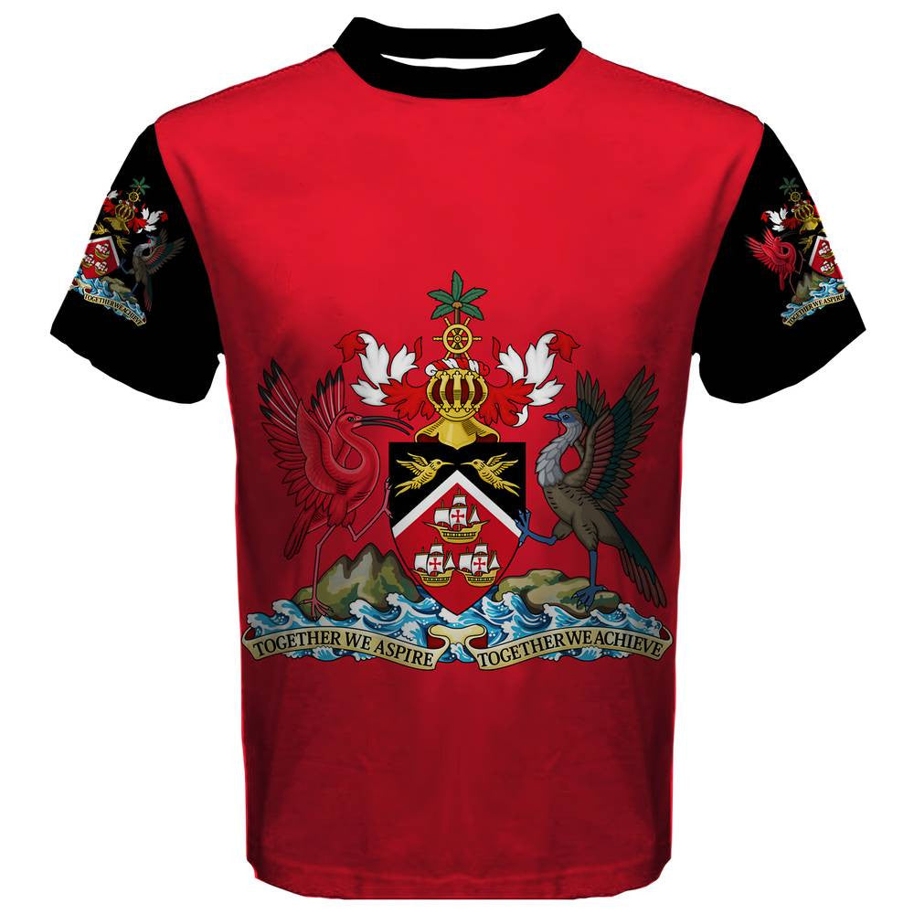 Trinidad and Tobago Coat of Arms Sublimated Sports Jersey - Kids_0