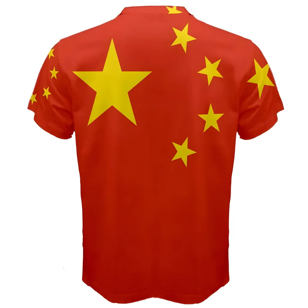 China Chinese Flag Sublimated Sports Jersey - Kids_1