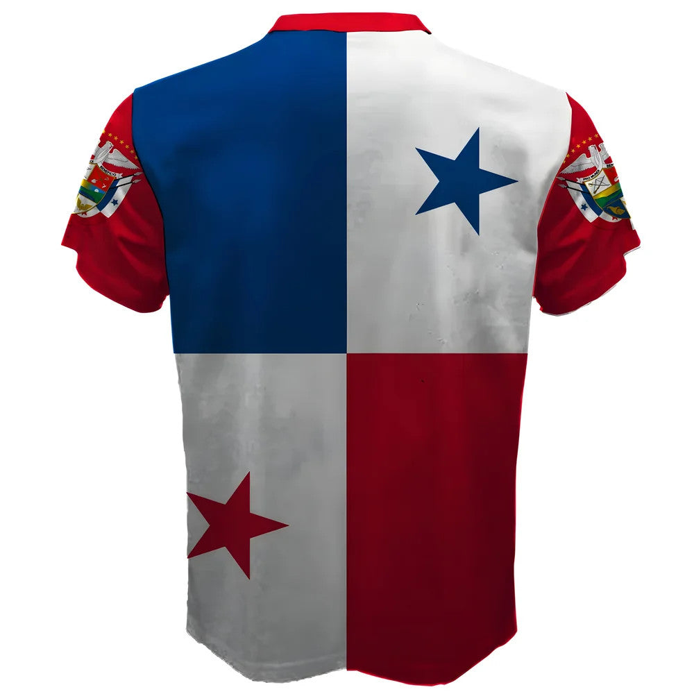 Panama Coat of Arms Sublimated Sports Jersey - Kids_1