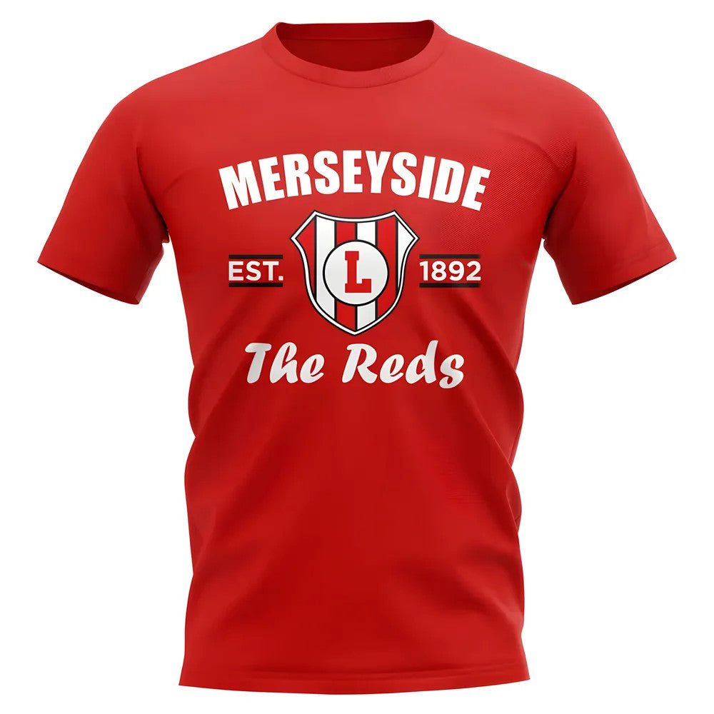 Liverpool Established Football T-Shirt (Red)_0