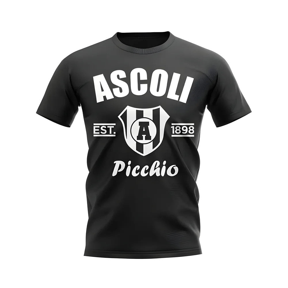 Ascoli Established Football T-Shirt (Black)_0