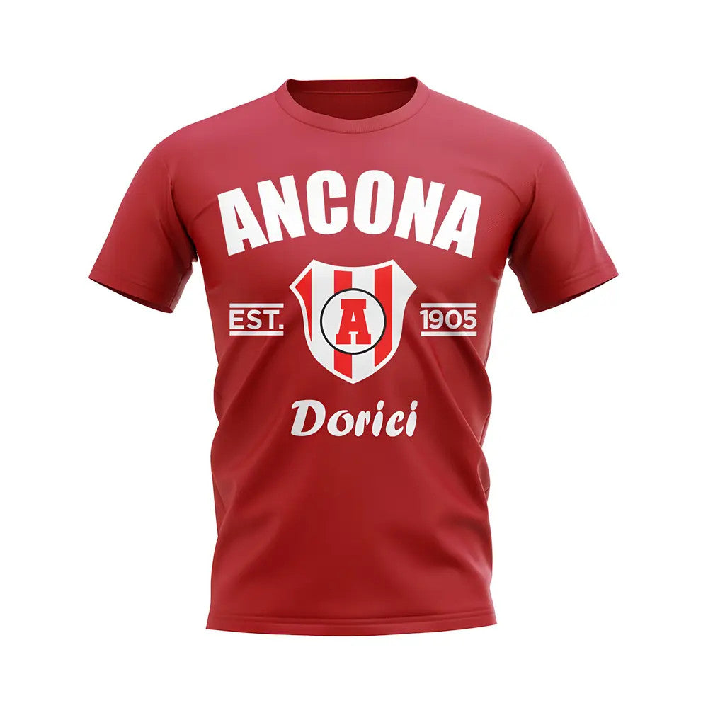 Ancona Established Football T-Shirt (Red)_1