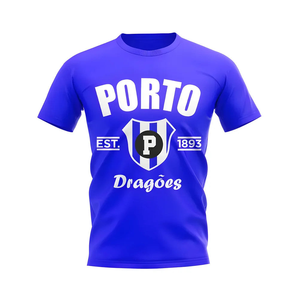 Porto Established Football T-Shirt (Royal)_1