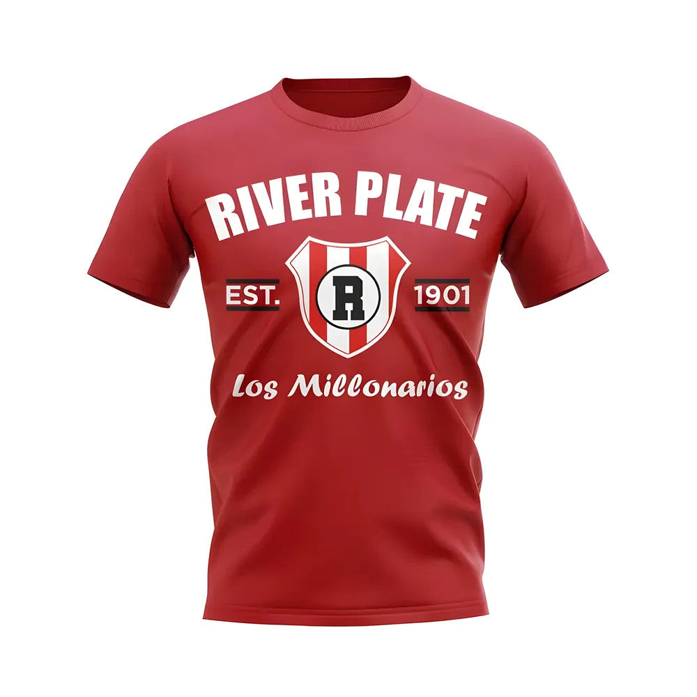 River Plate Established Football T-Shirt (Red)_1