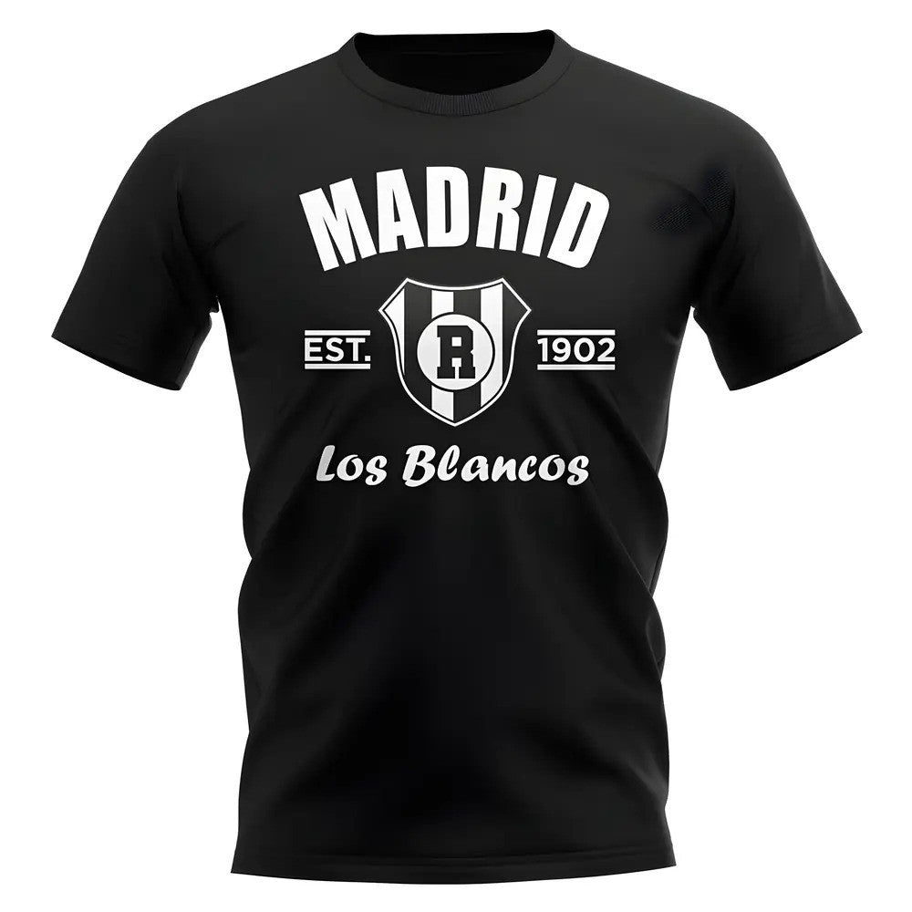 Real Madrid Established Football T-Shirt (Black)_0