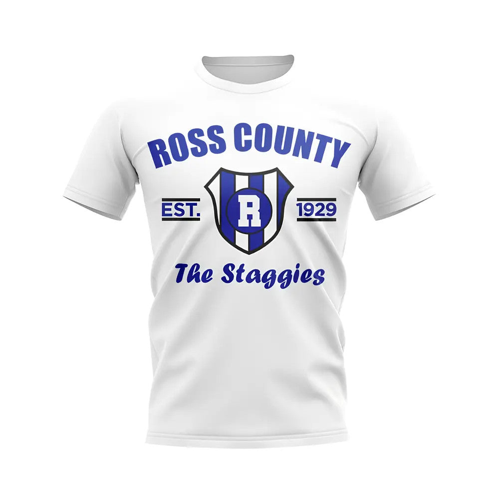 Ross County Established Football T-Shirt (White)_0