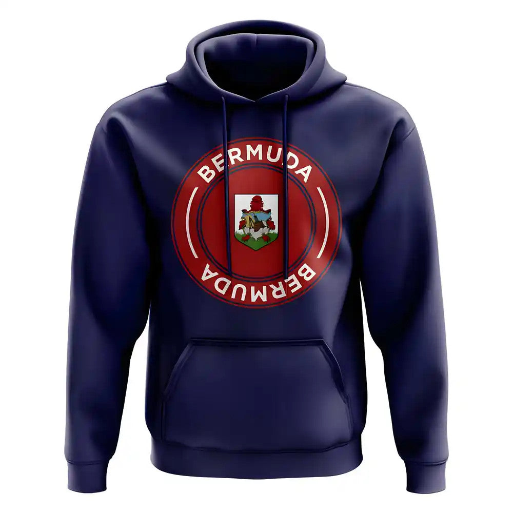 Bermuda Football Badge Hoodie (Navy)_1