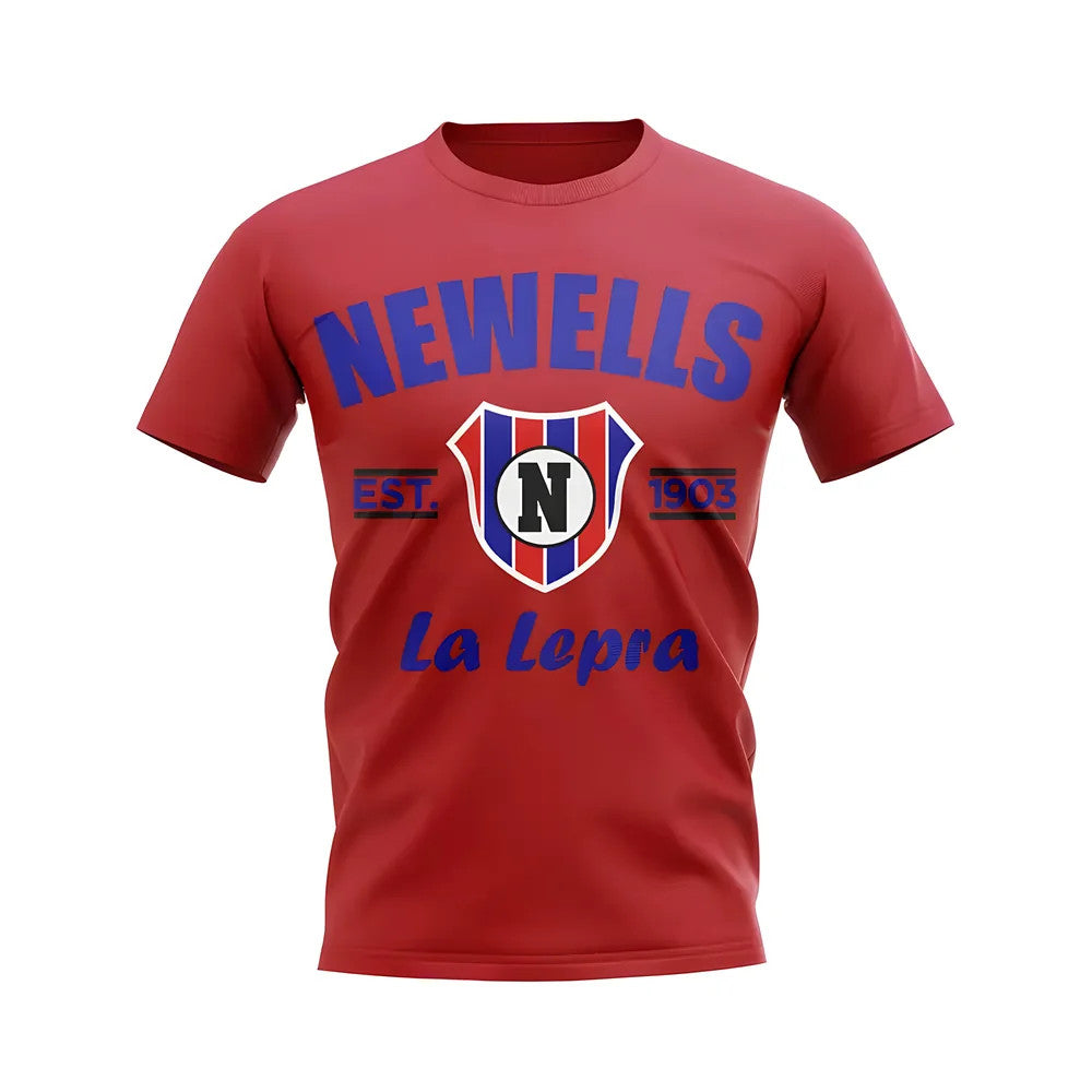 Newells Old Boys Established Football T-Shirt (Red)_1