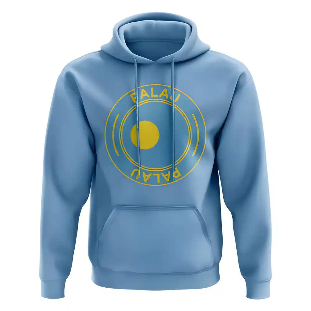 Palau Football Badge Hoodie (Sky)_0