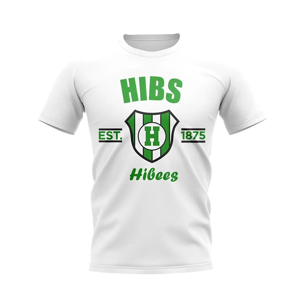 Hibs Established Football T-Shirt (White)_1