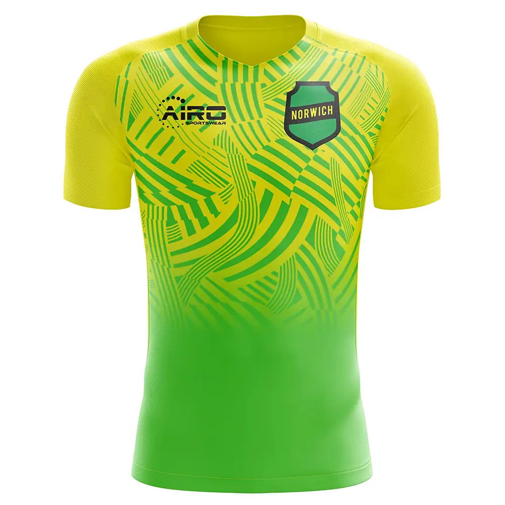 2025-2026 Norwich Home Concept Football Shirt (Vrancic 8)_2