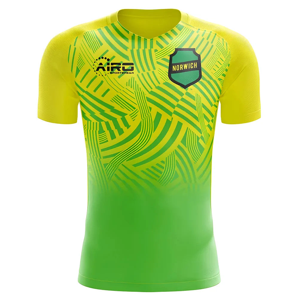 2025-2026 Norwich Home Concept Football Shirt_0