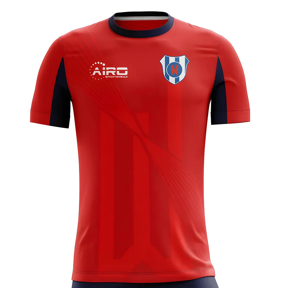 2025-2026 Jorge Wilstermann Home Concept Football Shirt - Kids (Long Sleeve)_0