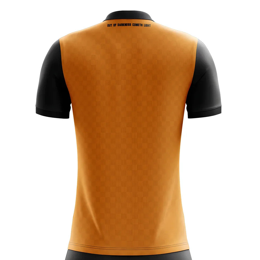 2025-2026 Wolverhampton Home Concept Football Shirt - Kids (Long Sleeve)_1
