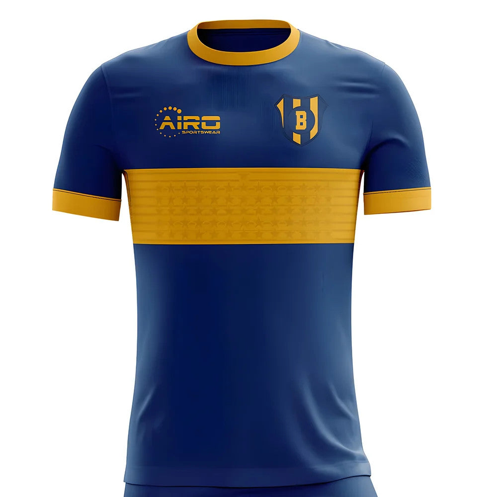 2025-2026 Boca Juniors Home Concept Football Shirt - Kids_0