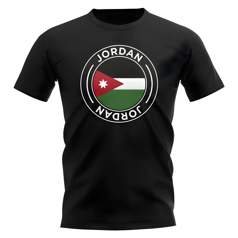 Jordan Football Badge T-Shirt (Black)_0