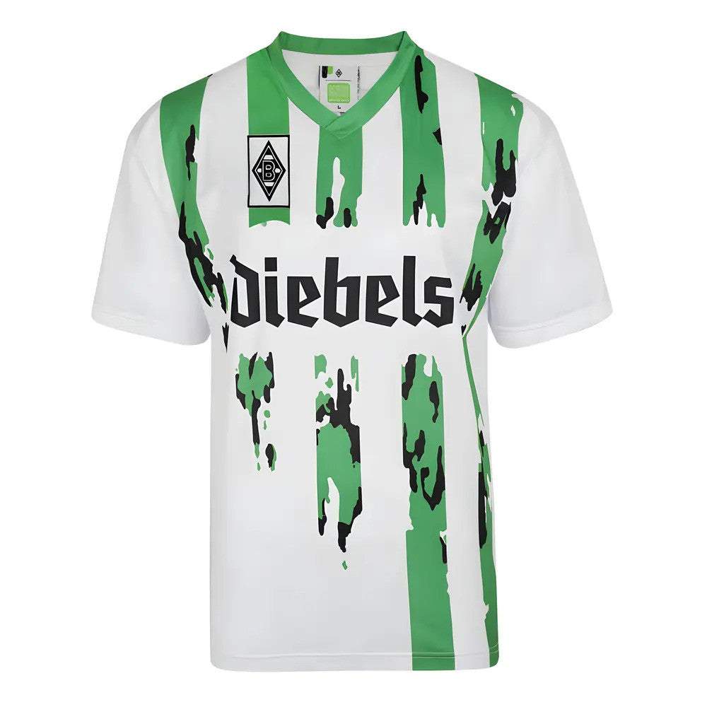 Score Draw Borussia Moenchengladbach 1995 Pokal Finale Retro Football Shirt_0