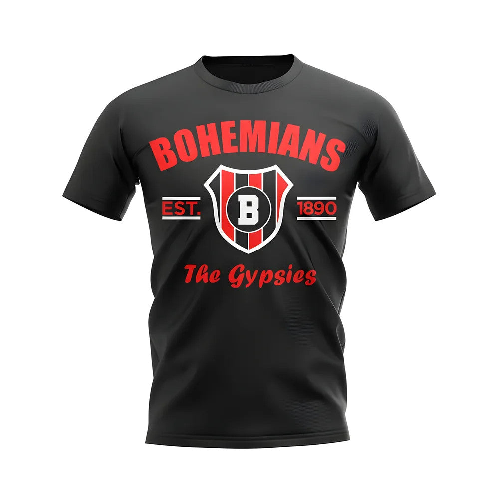 Bohemians Established Football T-Shirt (Black)_0
