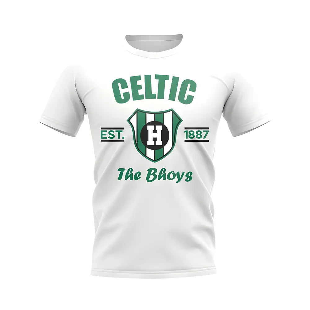 Celtic Established Football T-Shirt (White)_1