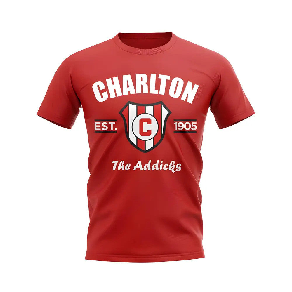 Charlton Established Football T-Shirt (Red)_0